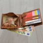 Preview: Herrengeldbörse mit Druck Claddagh irisches Symbol Love, Loyalty, Friendship mit RFID Schutz Braun